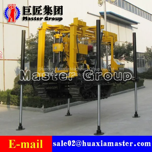 Small Portable Full Hydraulic XYD-130 Crawler Hydraulic Rotary Drilling Rig Water Well Drilling Rig Machine for Sale photo-3