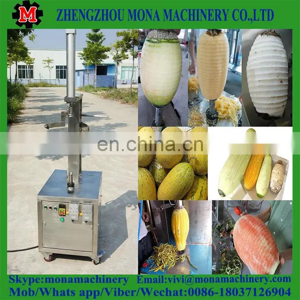 Stainless Steel Apple Peeling And Cutting Machine/ Multifunctional Fruit Peeling and Cutting Machine photo-6