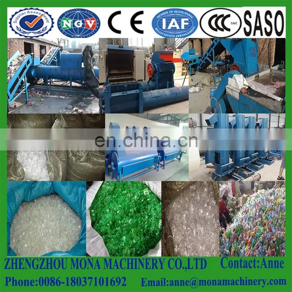Factory Sale Plastic PET Bottle Washing Recycling Machine/waste Plastic PET Crushing Washing Recycling Production Line photo-3