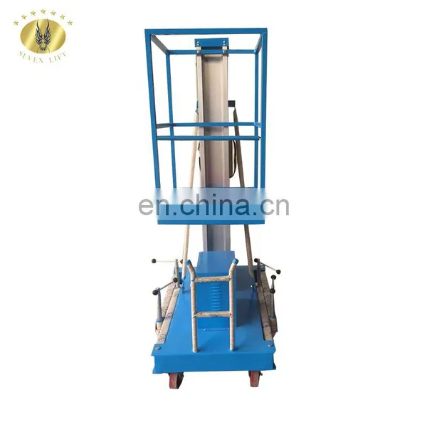 7LSJLI Shandong SevenLift 10 Meter Hydraulic Aluminium Electronic Man Work Lift Table photo-2