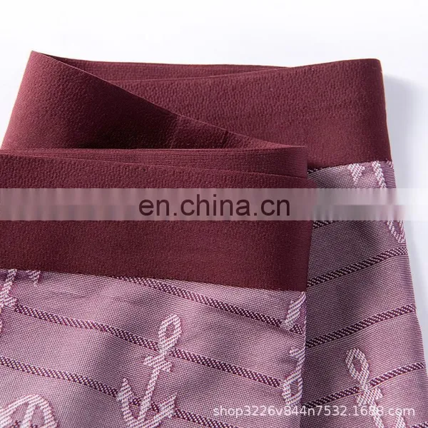 Summer Printed New Men's Seamless Ice Silk Panties, Lightweight Breathable Teen Boxer Men's Underwear photo-5