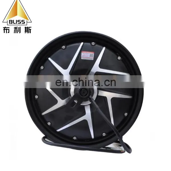 10 Inch Hub Motor Brushless Dc Motor 3000W 60-120V Motor Controller Disc Brake High Power Kit Electric Car photo-2