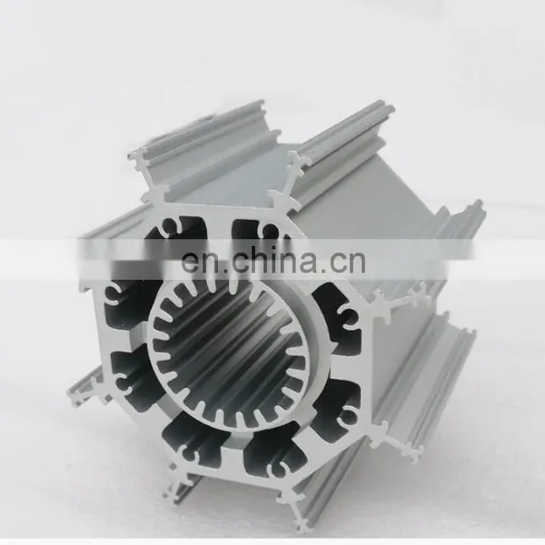 High Power LED Octagonal Shape Aluminum Heatsink Extrusion Profiles Different Surface Treatment photo-6