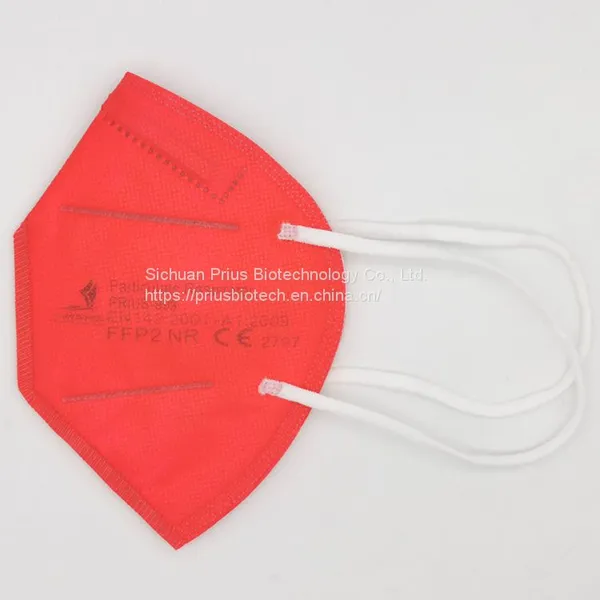 Red Color FFP2 Particulate Respirator Dust Mask CE En149 photo-4