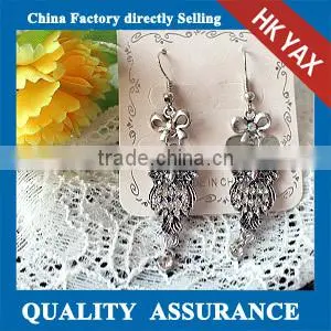 0525C Pretty Crystal Bridal Earrings, Bridal Crystal Earrings for Jewelry, Bridal Crystal Earrings for Wedding photo-3