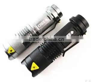 3W S Uper Flashlight LED Torch Adjustable Fous Zoom Flashlight photo-4