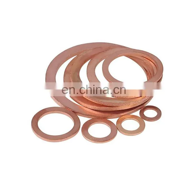 DIN9021 Large Flat Copper Brass Fender Washer Plain m3 m4 m5 m6 m8 M10 M12 photo-5