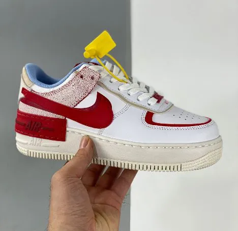 Nike Air Force 1 Shadow Shoes Shadow Barely Green Crimson Tint photo-2