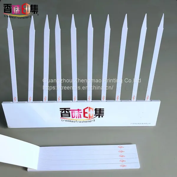 Custom Logo Size Shape Perfume Test Strips Fragrance Blotter photo-5