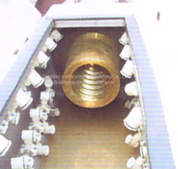 PE Spiral Reinforcing Carbon Pipe Production Line photo-2