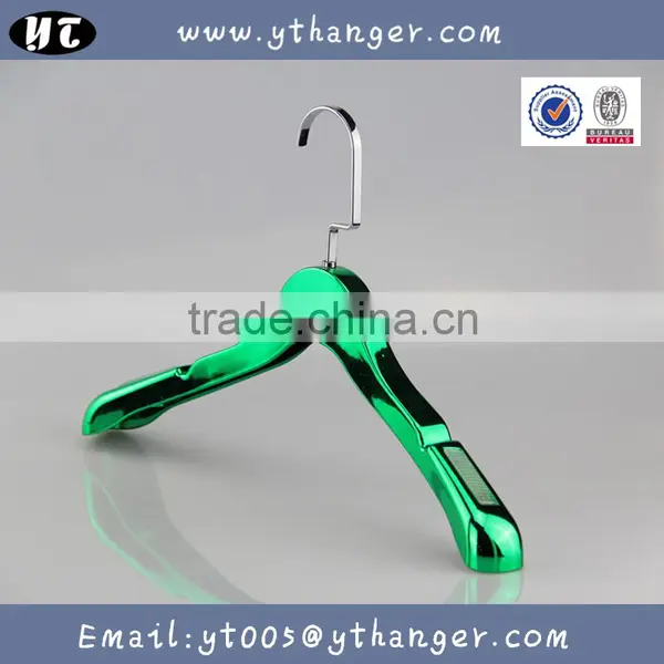 HA6956 Different Color Hanger Strong ABS Plastic Electroplated Hanger photo-3