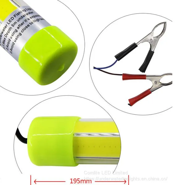 20W 12V LED Underwater Fishing Light Submersible Fishing Light Recreational Fishing photo-3