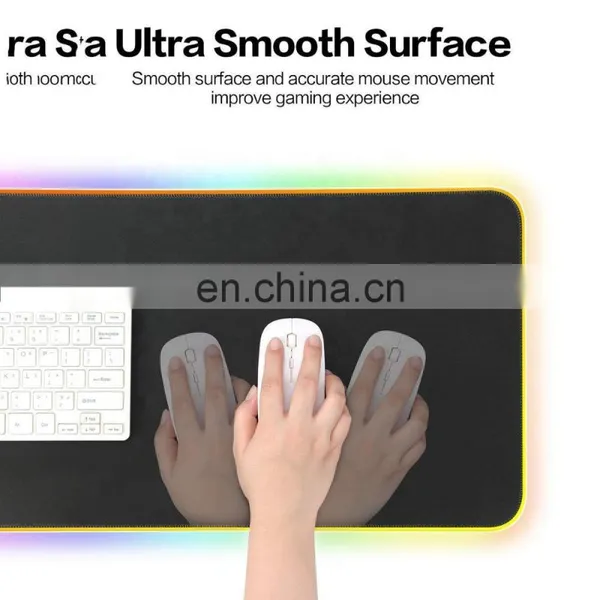 High Quality Natural Rubber Base Custom Logo Printing Keyboard Play Mat/Gaming Mouse Pad photo-3