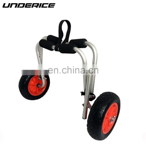UICE Multifunction Foldable Kayak Cart Trolley Portable Aluminum Kayak Canoe Cart Fishing Kayak Trolley photo-5
