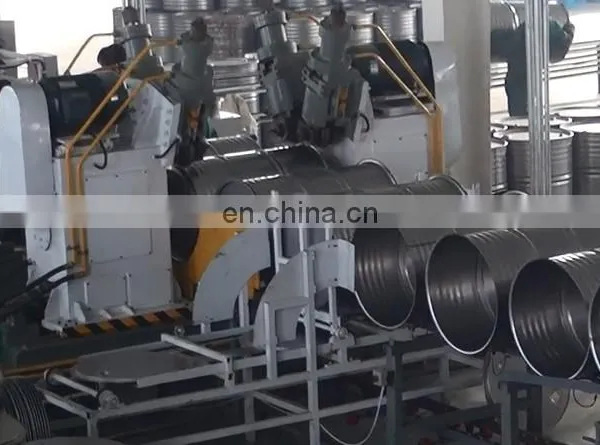 Fully Automatic Stainless Steel 55/42/36 Gallon Steel Drum Manufacturing Oil Drum Production Line photo-5