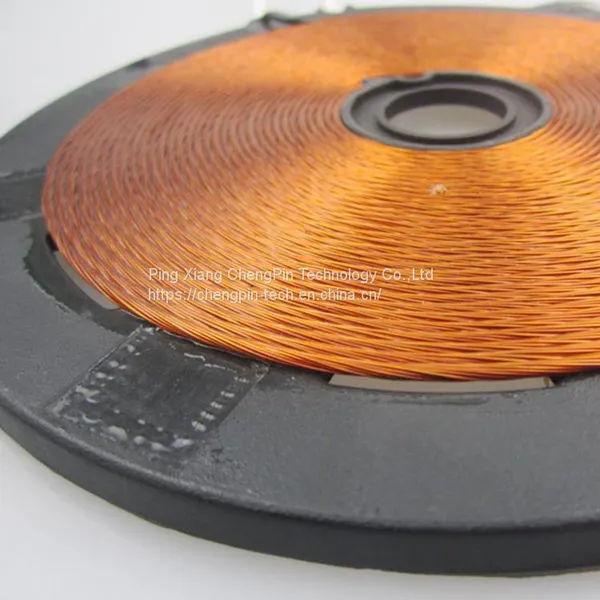 Large Power Round Bobbin Coil for Coffee Heater Microwave Heating Bobbin Inductor photo-4