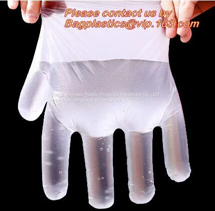 LDPE Gloves,PE Disposable Gloves/polythene Disposable Gloves,HDPE/LDPE Disposable PE Glove,disposable Plastic PE Materia photo-3
