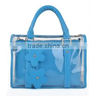 Embossed Pvc Bags Leather Clear Pvc Travel Bag