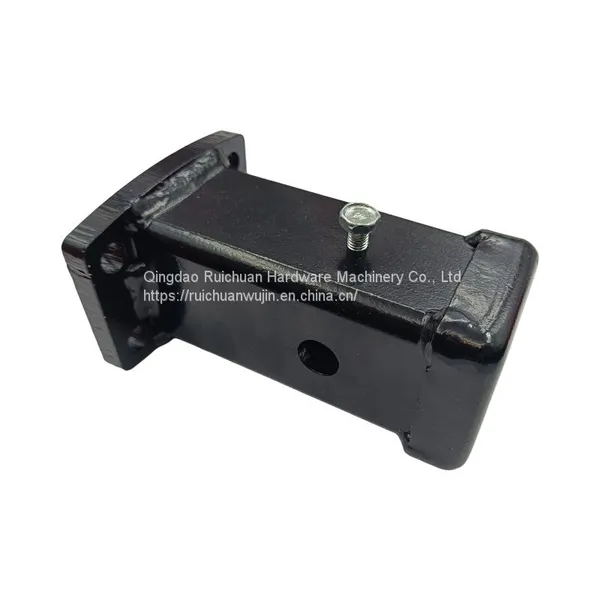 63MM Square Pipe Manufacturers Direct Sales Car Trailer Accessories Modified Base Car Trailer Arm Quick Coupling Sleeve photo-3