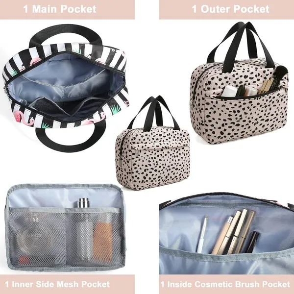 Makeup Bag for Travel Cosmetic Tote Bag（female） photo-4