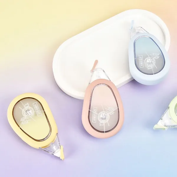 New Arrival Correction Tape of Lepusheng With Silicone Protective Cover Large Capacity 30m Whiteout Tape photo-3