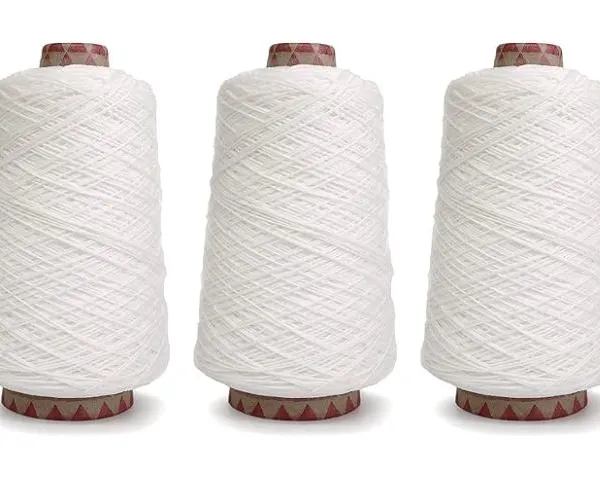 150/48/2 Black Polyester High Stretch DTY Yarn Worsted Yarn DIY Knit Yarn Accessory Yarn photo-2