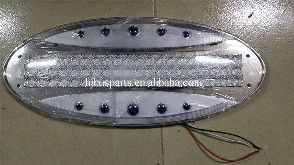 High Performance Auto Accessories New 5-0733 Auto Dome Light for Chinese Bus Led Lights 24v for Buses photo-5
