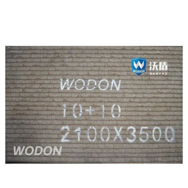 Wodon A36 Steel Plate Super Wear-Resistant Chromium Carbide Overlay Coil Type Cutting Processing Services Meeting ANSI BS