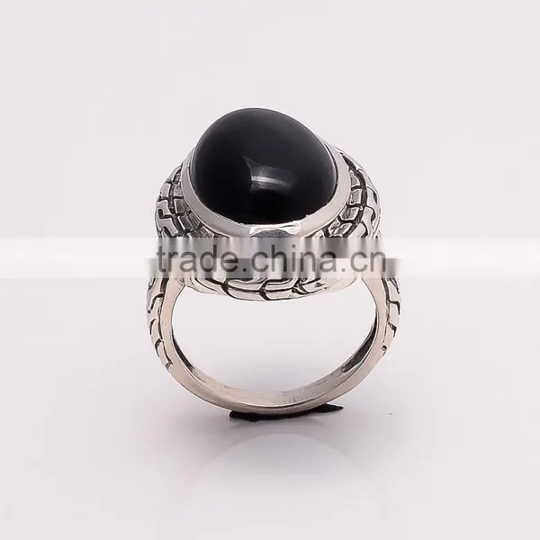 BLACK ONYX ,925 Sterling Silver Jewelry Wholesale,WHOLESALE SILVER JEWELRY,SILVER EXPORTER,SILVER JEWELRY FROM INDIA photo-3