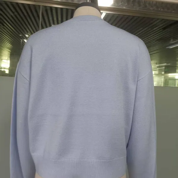 Women's Round Neck Long Sleeve Pullover With Pattern photo-2
