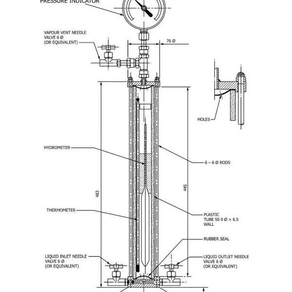 ASTM D1657 Density or Relative Density of Liquefied Petroleum Gas Tester photo-3