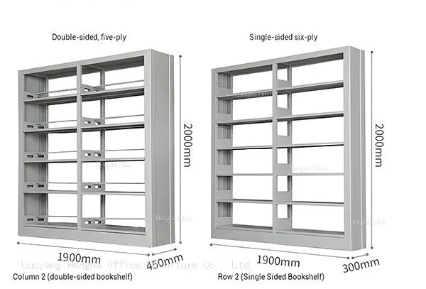 Archival Metal Shelving MSB434| Heavy Duty SPCC Steel Rack With Book Stoppers for Accounting Firms & Hospitals-Leading Steel Bookshelf Factory Hengna photo-3