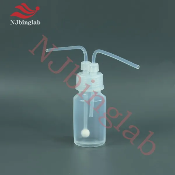 PFA Gas Washing 500ml Bottle Hf Resistant Can Series Connection in Chemical Lab