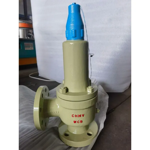 High Temperature Pressure Flange Release Valve WCB Cast Carbon Steel Boiler Steam Relief Safety Valve photo-2