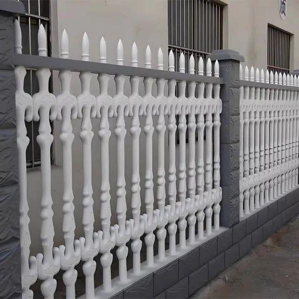 Concrete Precast Sword-shaped Fence for Villas, Yards, and Factory Areas, European-style Imitation Stone Railing and Wall photo-5