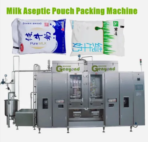 8000-9000 Bags / h Aseptic Pouch Milk Packing Machine photo-5