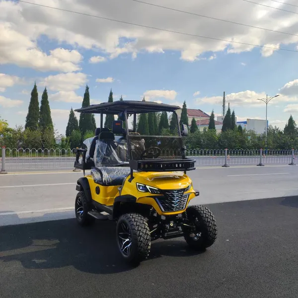New Color Customizable Electric Scenic Sightseeing Cars and Golf Carts From Oulilang, Factory Direct Sales for Export and Foreign Trade photo-5