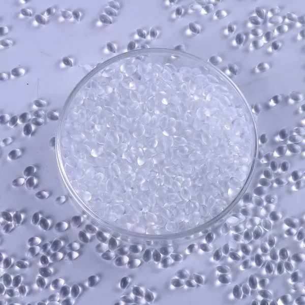 Clear Transparent PVC Granules Soft PVC Pellets For Crystal Slipper Ladies Sandal Raw Material photo-2