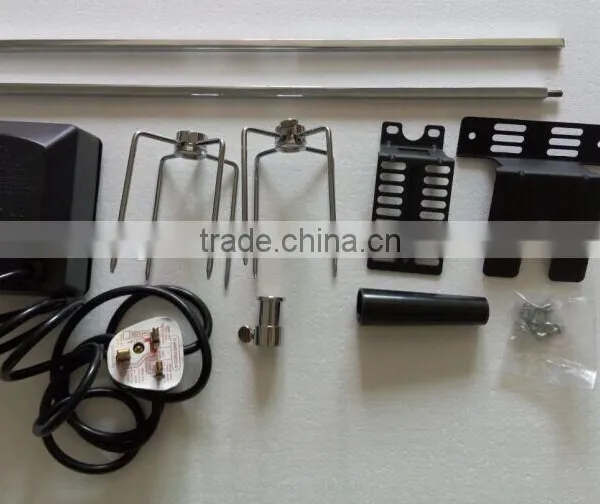 36" Universal BBQ Rotisserie Kit CE Motor With UK Plug photo-4