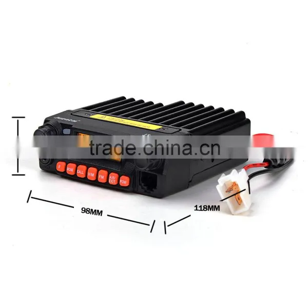 Juentai JT-6288 Mini 25Watts Tri-Band 136-174Mhz/240-160Mhz/400-480Mhz Mobile Transceiver photo-3