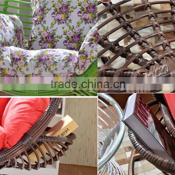 New Design Rattan Hanging Indoor Swing Bubble Chair For Kids Teardrop Swing Chair photo-5