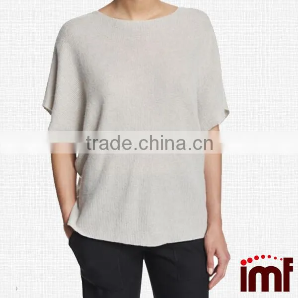 Cashmere Blend V-Back Top photo-4