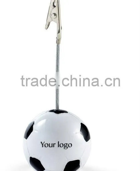 Football Memo Clip Oval Memo Clip