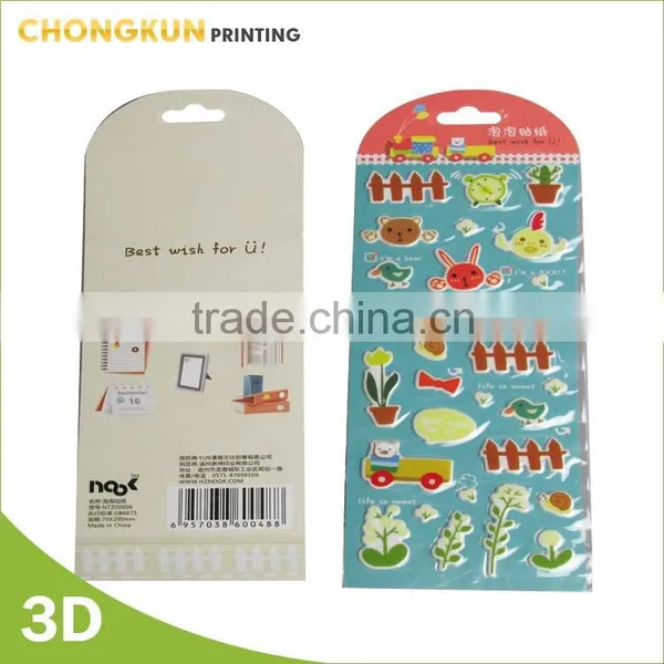 Eco-friendly Eva Puffy Sticker 3D Puffy Sticker photo-3