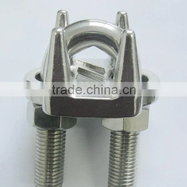 Stainless Steel 316 Powder Coated us Type Drop Japanese Metal Wire Rope Clip in Rigging photo-2