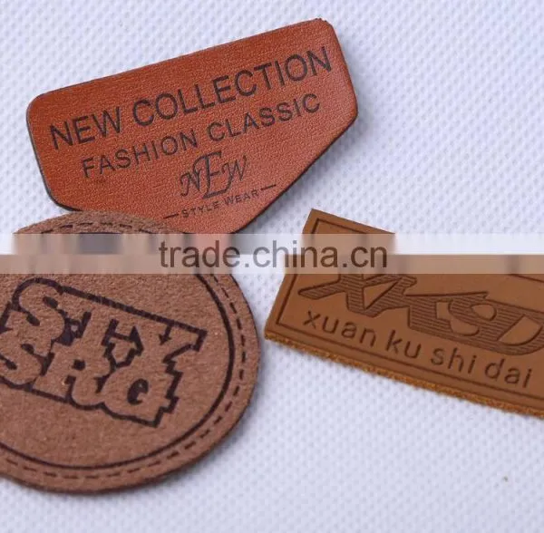 Jeans Leather Label/leather Patch Label photo-2