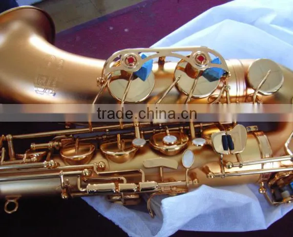 Tenor Saxophone Satin Gold, Dotted Gold Plated photo-3