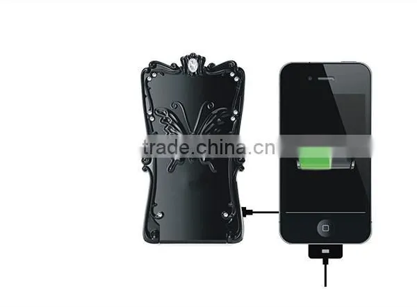 Keno Portable Make-Up Mirror Ultra Slim Power Bank External Battery Charger-Built-In 10000mAh Capacity photo-6