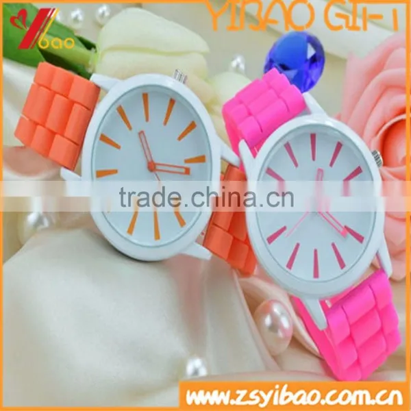 Popular Promotional Jelly Silicone Watch/Wrist Silicone Watch For Girls photo-3