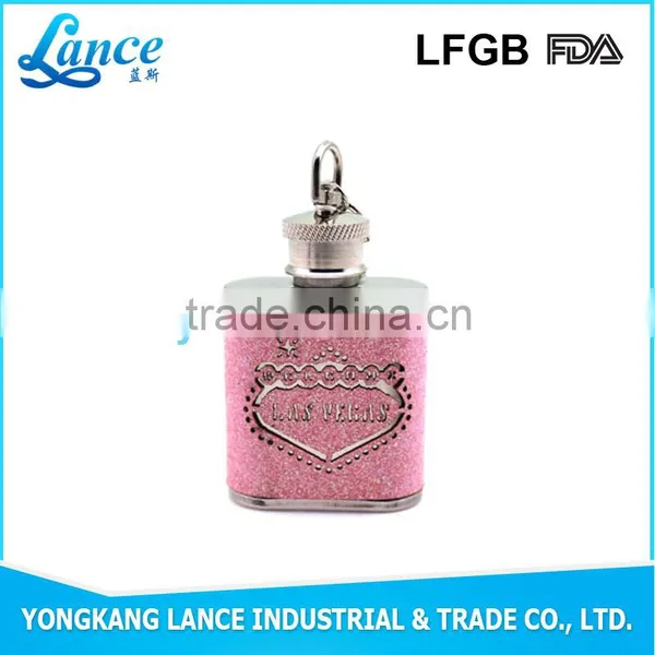High Grade Stainless Steel Miniature Wine Bottles Wedding Favors photo-4